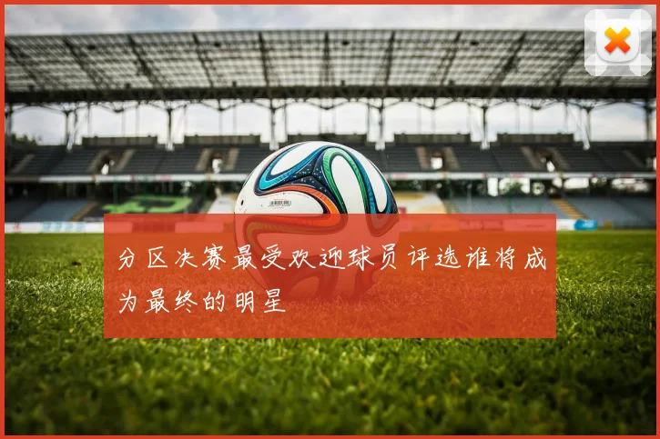 分区决赛最受欢迎球员评选谁将成为最终的明星